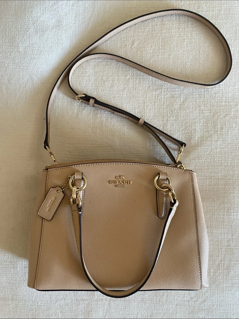 Coach Leather Mini Christie Carryall